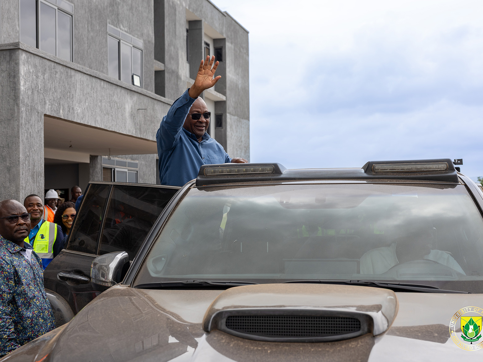 President Mahama Inspects UHAS Multi-Purpose Laboratory Complex, Pledges Support for Completion